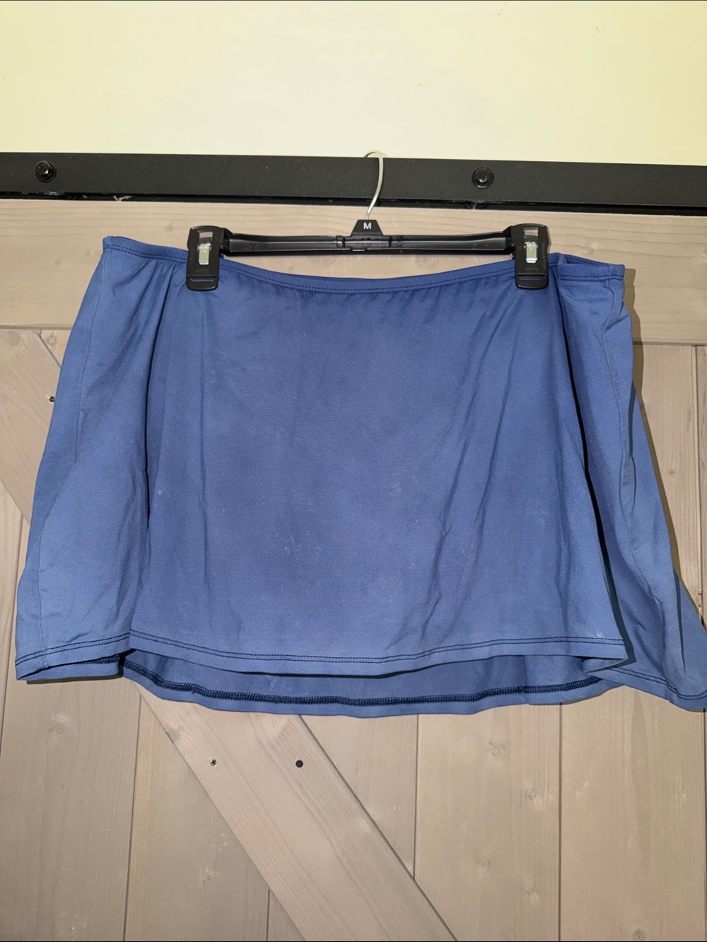Chaps Blue Swim Skirt